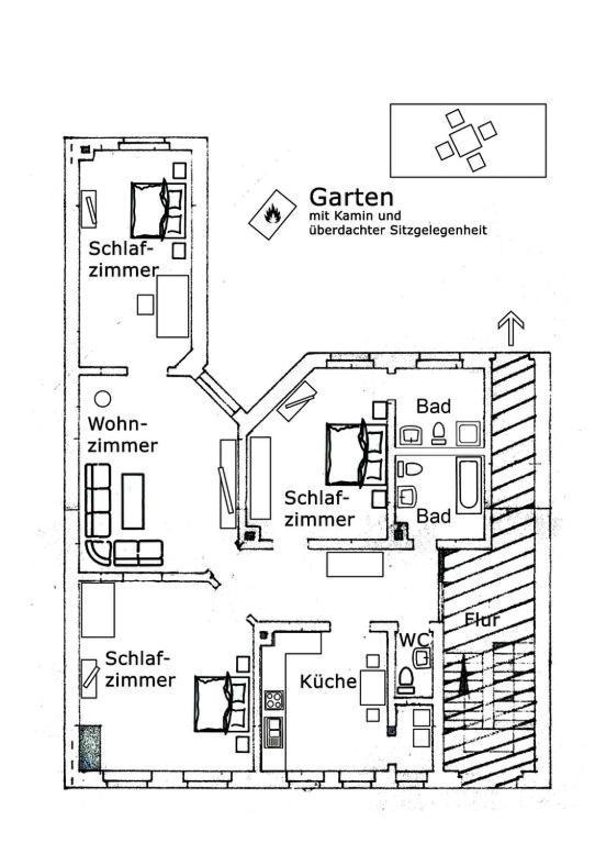 EXKLUSIVES 4* Appartement im Herzen von Einbeck! 3 Schlafzimmer, Garten! Exterior foto